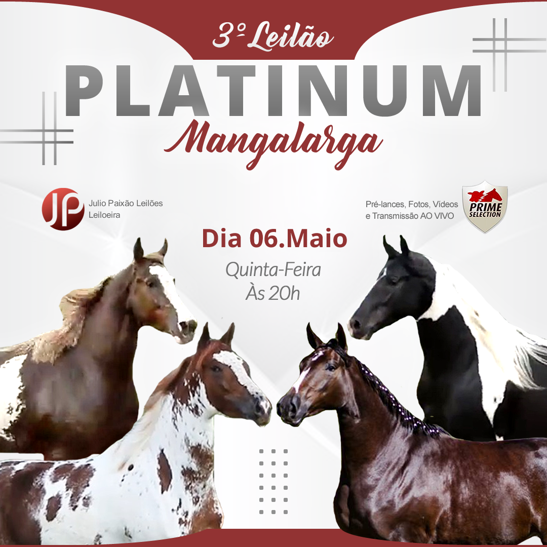 3º Leilão Platinum Mangalarga